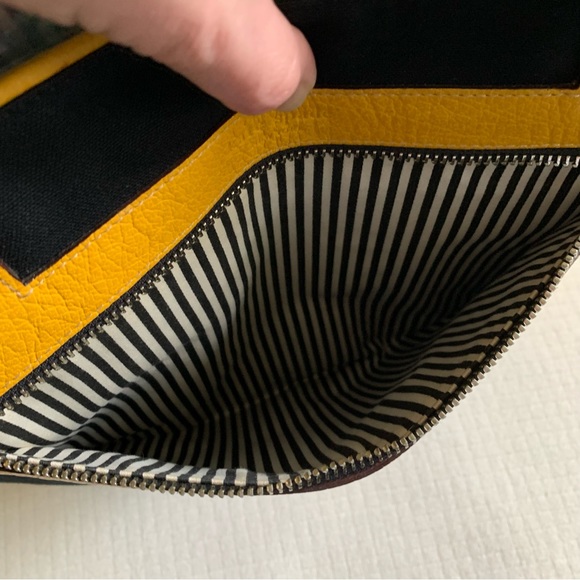 Kate Spade black & yellow tote bag - Picture 8 of 16